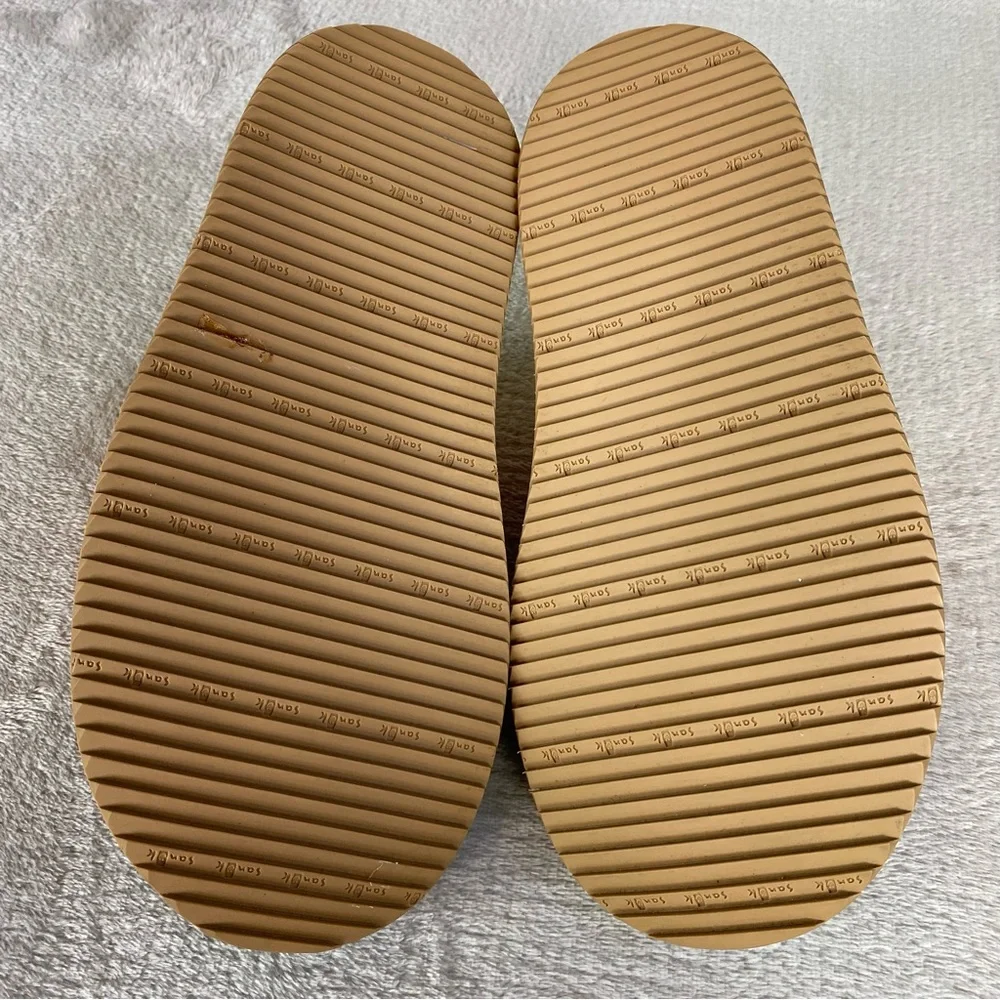 Sanuk Shoes Girls Kids Size 4 Rainbow Tie Dye Quilted Slip On Comfort Slippers